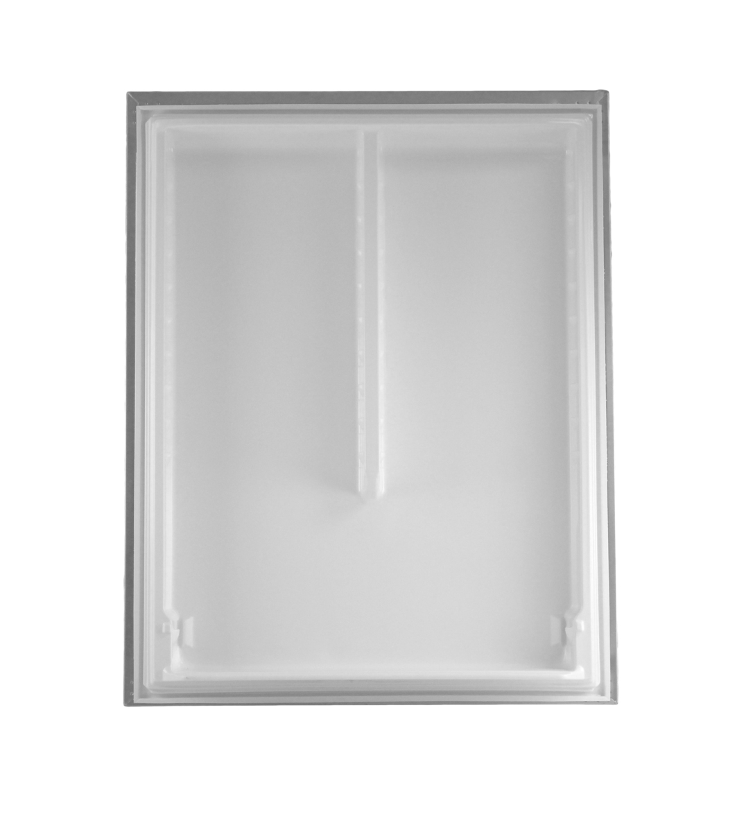 13107554SQ - Genuine OEM Whirlpool Refrigerator Door Assembly, Stainless